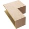 Ekena Millwork 7"W x 14"D x 21"H Classic Chapel Hill Rough Cedar Woodgrain TimberThane Corbel, Primed Tan CORUR07X14X21CHPRCPR - alternate 6